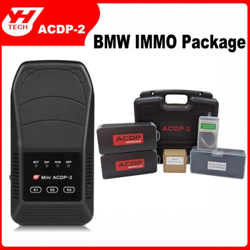 Yanhua ACDP-2 BMW IMMO Package for BMW CAS1 CAS4 FEM BDC Add Key ISN Read Write Module1/2/3 with B48/N20/N55/B38 Bench Board