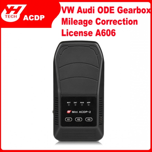 A606 License for VW Audi DQ380 DQ381 DQ500 ODE Gearbox Mileage Correction Working with Module 19/25