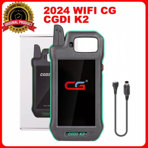 2024 WIFI CG CGDI K2 V2.0.9.0 Multifunction Remote Generator Smart Locksmith Key Tool Supports 96 Bit ID48 Copy