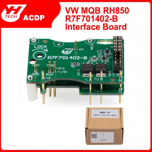 Yanhua ACDP VW MQB RH850 R7F701402-B Interface Board for VW Polo Dashboard Work with Module 34