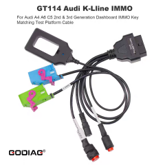 Godiag GT114 Audi Test Platform for Audi A3 A4 A6 C5 IMMO2 IMMO3 2000-2006 K-line Instrument Cluster